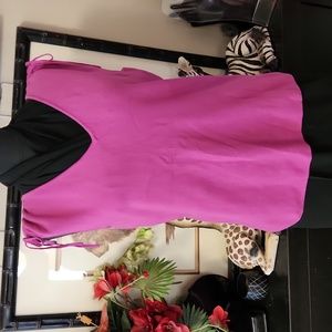 Cable & Gauge Fushia Sweater Top